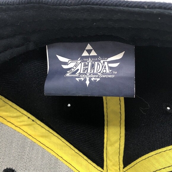 Legend Of Zelda Skyward Sword Snap Back Hat Nintendo Link Hyrule Baseball Cap - Picture 8 of 9